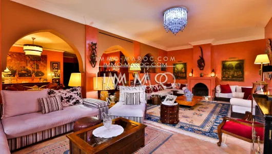 Villa en alquiler elegante marroquí Marrakech Palmeraie