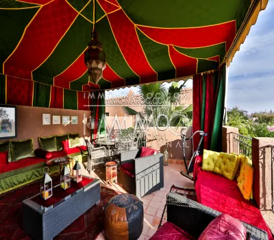 Villa en alquiler elegante marroquí Marrakech Palmeraie
