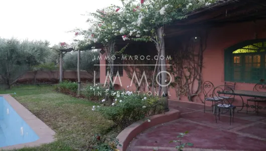 Villa en alquiler elegante marroquí Marrakech Exterior Ruta Ourika