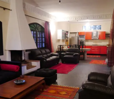 Villa en alquiler elegante marroquí Marrakech Exterior Ruta Ourika