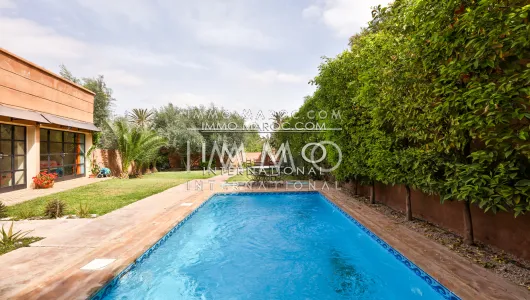 Casa en alquiler marroquí elegante piscina Marrakech Palmeraie Bab Atlas