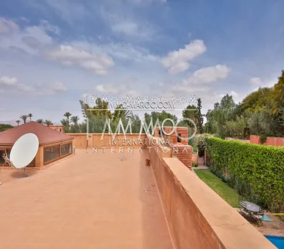 Casa en alquiler elegante marroquí Marrakech Palmeraie Bab Atlas