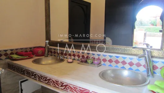 Casa en alquiler elegante escuela exterior estadounidense Marrakech Marruecos