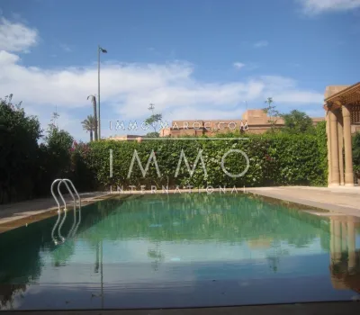 Casa en el centro de alquiler elegante ciudad marroquí de Marrakech Targa