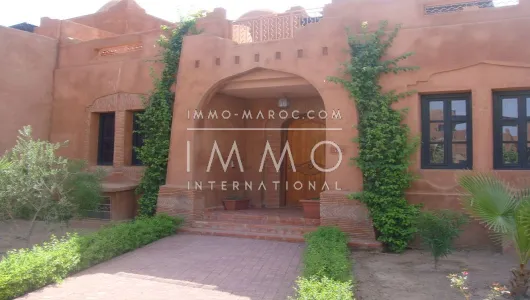 Villa en alquiler elegante marroquí Marrakech Palmeraie