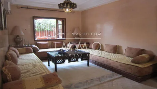 Casa en el centro de alquiler elegante ciudad marroquí de Marrakech Targa