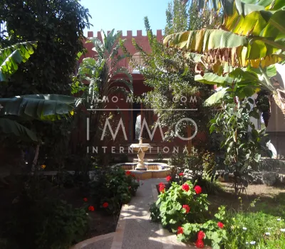 Alquiler casa Marrakech Marruecos exterior elegante ruta Fes