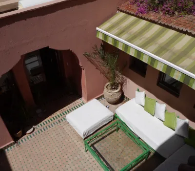 elegante casa de alquiler de Marruecos Marrakech Palmeraie Ksar Chargagh