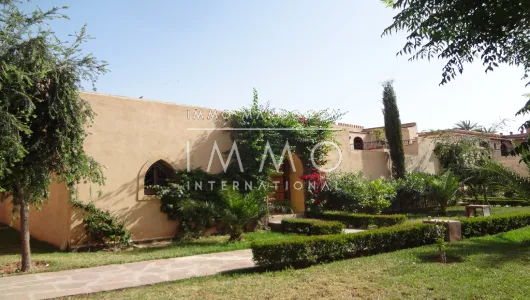 Venta Villa Marruecos Marrakech Palmeraie Circuito Palmeraie