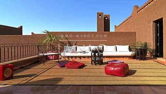 villa en venta marroquí refinado Marrakech Palmeraie