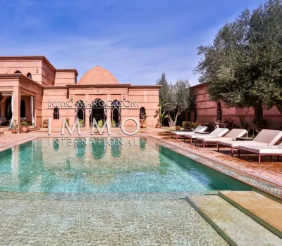 Villa for sale Moroccan clean luxury Marrakech Exterior Route Fes