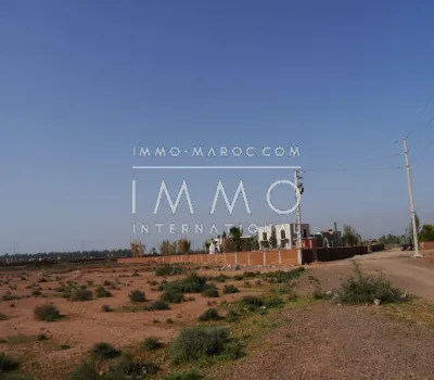 purchase property Land villa Marrakech Golfs Amelkis