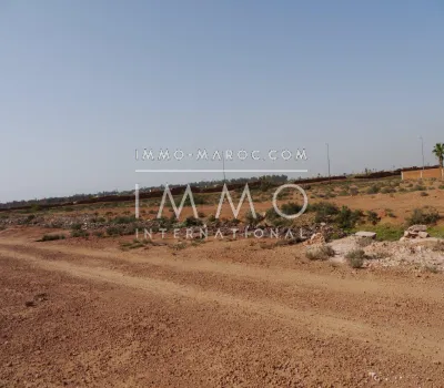 Land for sale Land villa Marrakech Golfs Amelkis