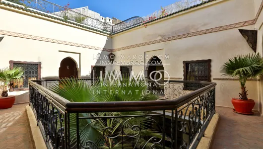 riad marroquí refinado Marrakech Lugar Jamaa El Fna Riad Zitoun