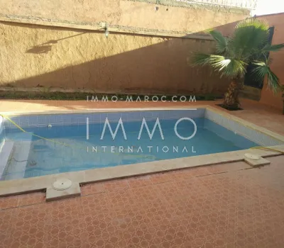 villa para comprar Marruecos refinado ruta exterior Marrakech Sidi Abdellah Ghiat