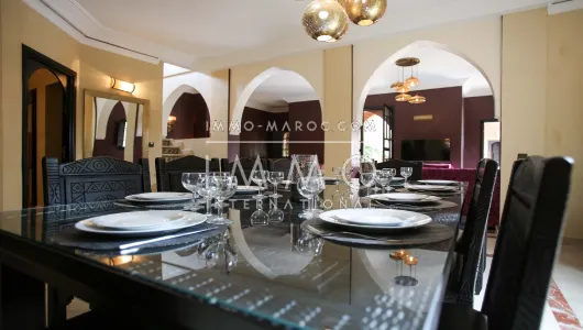 villa en venta marroquí refinado Marrakech Palmeraie