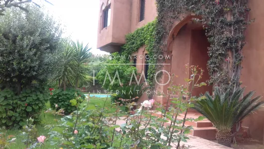 Venta villa moderna Marrakech Palmeraie Circuit Palmeraie