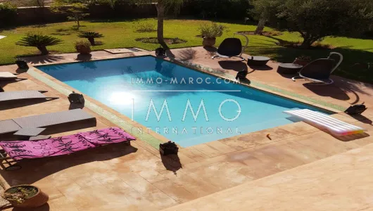 Villa en venta marroquí limpia Marrakech Route Fes