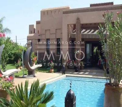 Casa en venta marroquí limpia Marrakech Route Fes