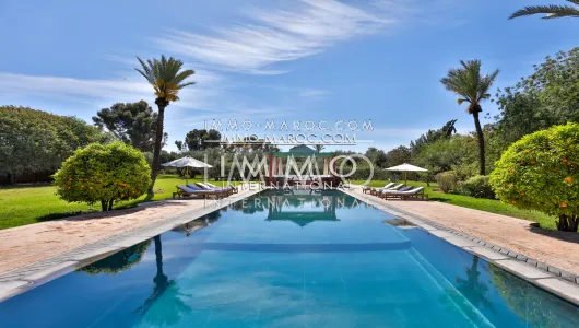 Villa de lujo en venta en Marrakech Palmeraie