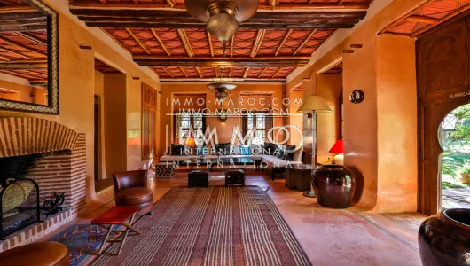 Venta casa refinado prestigio marroquí Marrakech Palmeraie