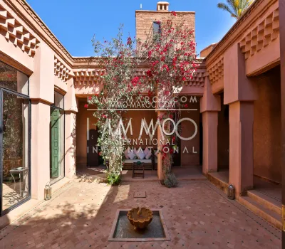 Villa de lujo en venta en Marrakech Palmeraie