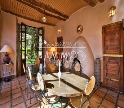 Villa en venta marroquí purificada agencia inmobiliaria de lujo marrakech Marrakech Palmeraie