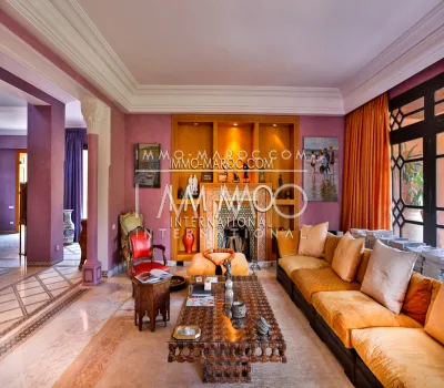 Comprar villa marroquí propiedad de lujo marrakech en venta Marrakech Palmeraie Palmariva - Dar tounsi