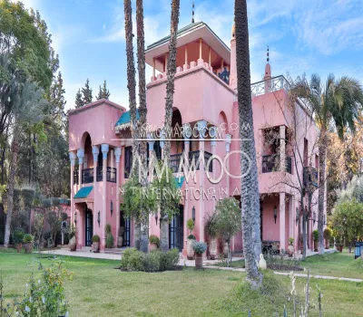 Villa en venta Marruecos lujo Marrakech Palmeraie Palmariva - Dar tounsi