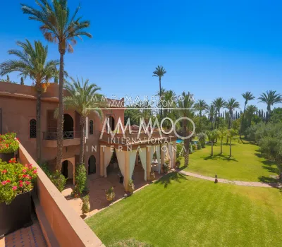 Villa en venta marroquí de lujo Marrakech Palmeraie