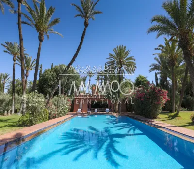 Casa en venta marroquí de gama alta Marrakech Palmeraie