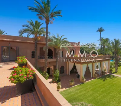 Marruecos villa de lujo en venta Marrakech Palmeraie