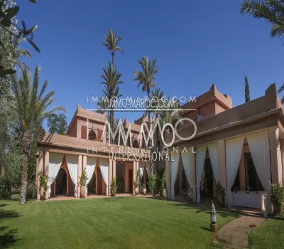 Casa en venta marroquí de gama alta Marrakech Palmeraie