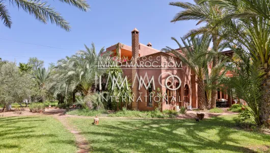 villa en venta Marruecos Marrakech Palmeraie