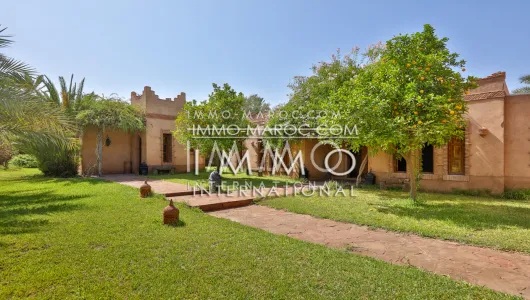 villa en venta Marruecos Marrakech Palmeraie
