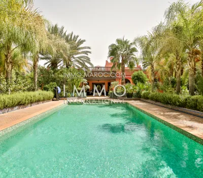 Villa de lujo en venta Marrakech Palmeraie