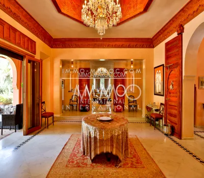 Marruecos villa de lujo en venta Marrakech Palmeraie