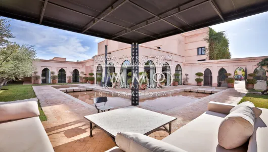 Venta de casa prestigio refinado marroquí en venta Marrakech Palmeraie
