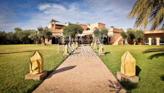 Villa en venta Marruecos refinado lujo Marrakech Palmeraie
