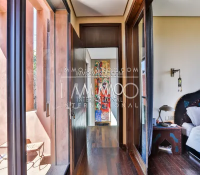 Villa en venta Prestigio moderno Marrakech Exterior Carretera Ourika