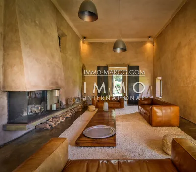 Villa contemporánea de lujo en venta Marrakech Exterior escuela americana