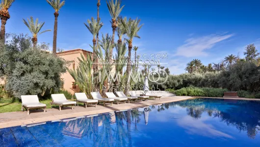 venta villa de lujo palmeraie marrakech