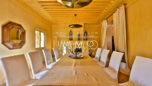 venta villa de lujo palmeraie marrakech