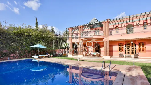 Villa en venta Marruecos propiedades de lujo marrakech Marrakech Golfs Amelkis