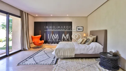 Villa en venta alta gama contemporánea Marrakech Golfs Amelkis