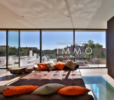 Venta villa Propiedad de lujo moderna marrakech en venta Marrakech Golfs Amelkis
