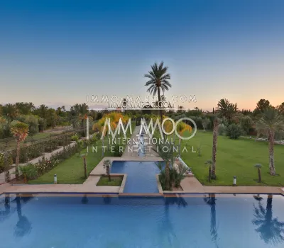 Marruecos villa de lujo en venta Marrakech Palmeraie