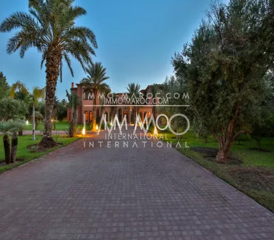 Casa en venta marroquí de gama alta Marrakech Palmeraie