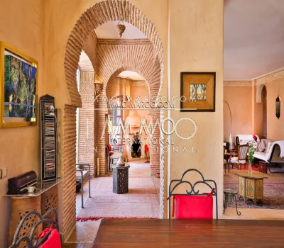 Venta villa marroquí propiedad de lujo marrakech en venta Marrakech Ruta exterior de Fez