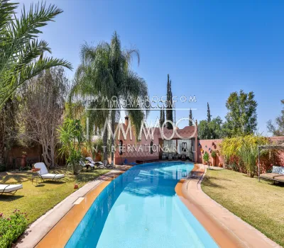 Villa marroquí de lujo en venta Marrakech Exterior Route Fes